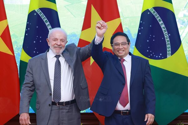 Prime Minister welcomes visiting Brazilian President