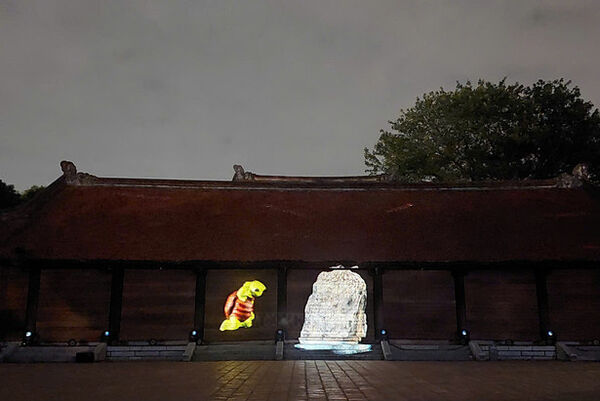 Uncovering the secrets of Temple of Literature through 3D mapping show