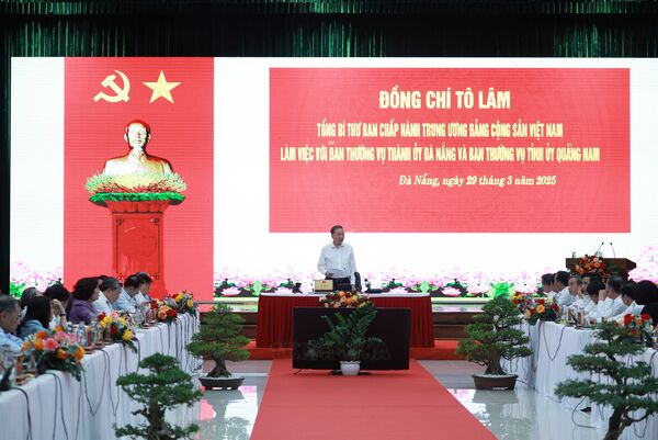 Party chief envisions modern Quang Nam – Da Nang hub