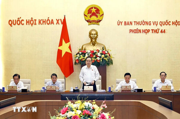 <b>National Assembly Standing Committee convenes 44<sup>th</sup> session</b><br>