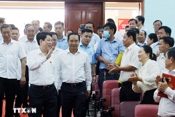 President gathers insights in HCM City ahead of NA’s 9th session