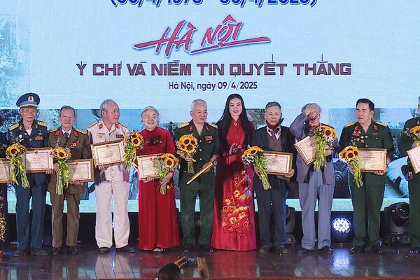 Waving the flag of victory