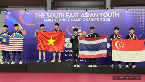 Vietnam wins gold at Southeast Asian Youth Table Tennis Championships