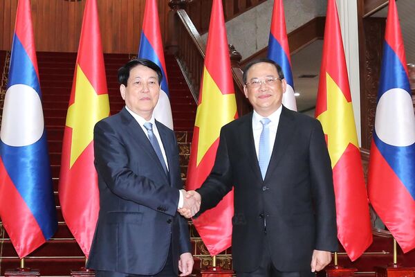 State President reaffirms close bilateral ties during meeting with Lao PM