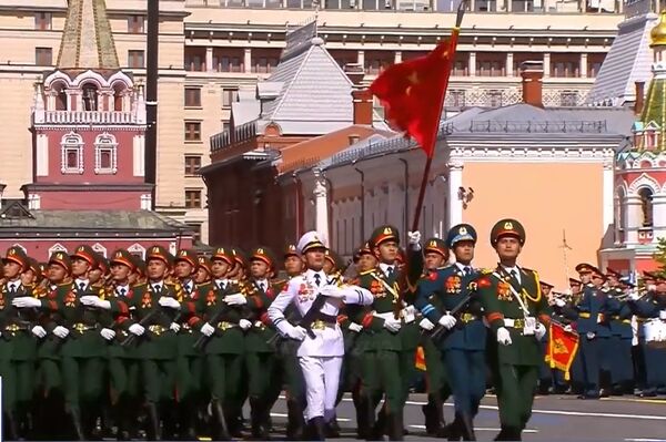 Vietnamese troops join historic Victory Day parade in Russia
