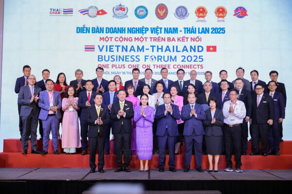 Vietnamese, Thai PMs co-chair business forum in Hanoi