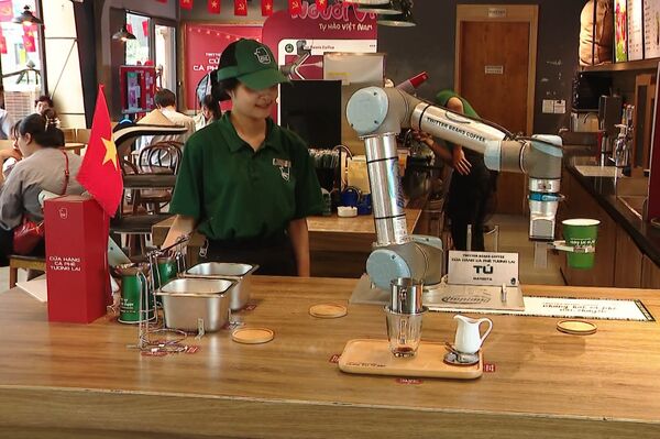 A glimpse into the café of the future