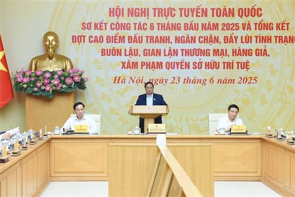 Prime Minister chairs national teleconference on fight against counterfeit goods