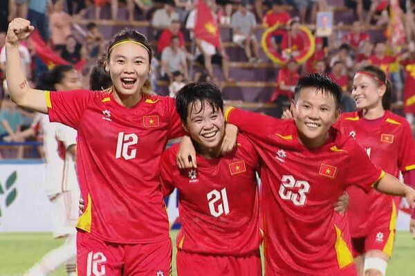Vietnam women's team secure 6-0 victory over UAE in Asian Cup qualifiers