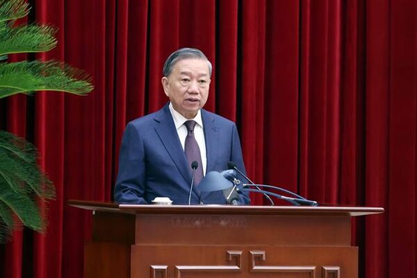 Party chief orders setting general goals, strategic breakthroughs in 2025-2030 term