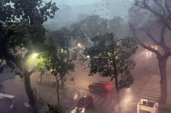 Severe thunderstorms hit northern localities