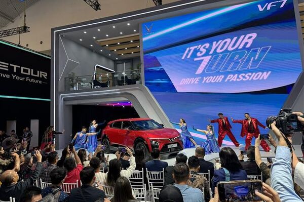 VinFast launches all-electric VF 7 SUV in Indonesia