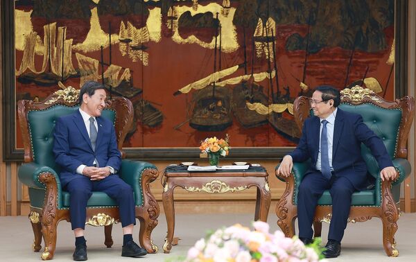 Prime Minister hosts Special Envoy of RoK President