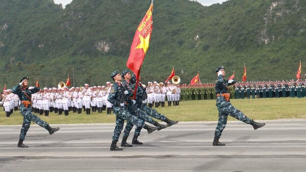 Second rehearsal sets stage for National Day parade