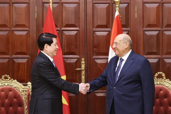 Vietnamese, Egyptian leaders agree to beef up parliamentary cooperation