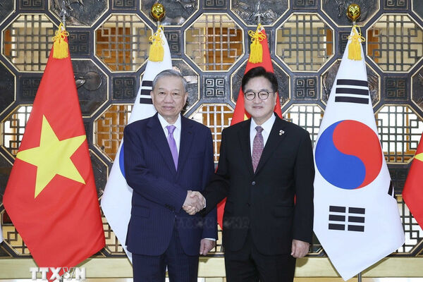 Party chief meets with RoK’s National Assembly Speaker