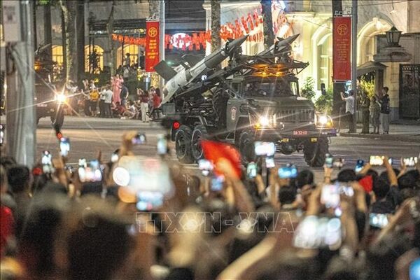 First joint rehearsal for National Day parade takes place in Hanoi