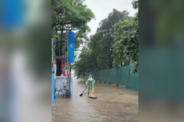 Countless ways to get around in Hanoi during floods
