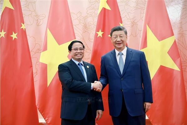 Vietnamese Prime Minister meets with top Chinese leader in Tianjin