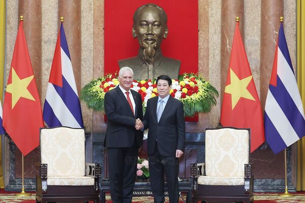 State President meets with top Cuban leader