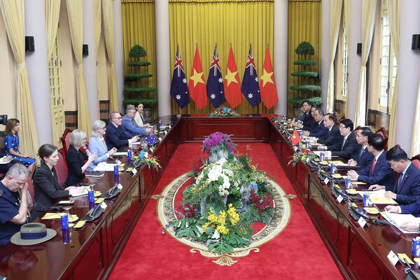Vietnamese, Australian leaders discuss measures to promote partnership