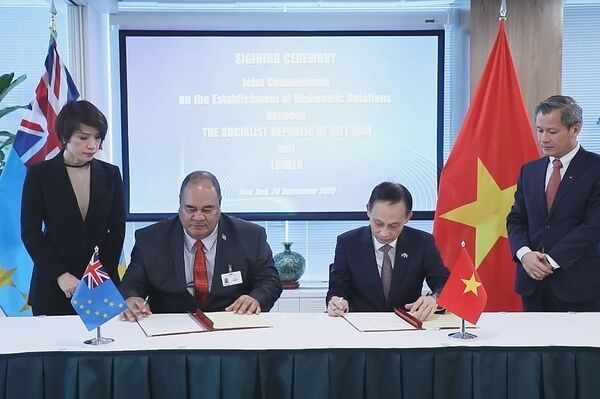Vietnam, Tuvalu establish diplomatic ties