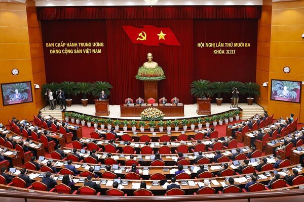 Second working day of 13th Party Central Committee’s 13th meeting