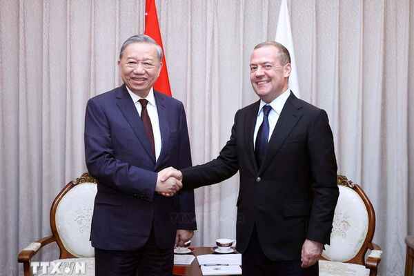 Communist Party of Vietnam treasures ties with United Russia Party: Party chief