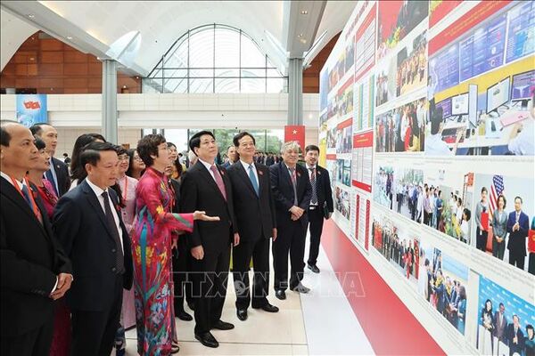 Exhibition highlights achievements of Government’s Party Organisation