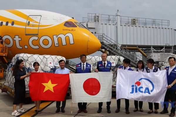 Japan sends first emergency relief shipment to Vietnam’s flood-affected areas