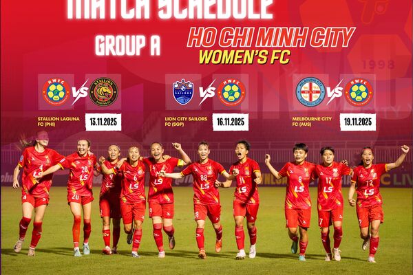 <b>CLB nữ TP.HCM đăng ký 6 ngoại binh dự AFC Champions League nữ 2025/26</b>
