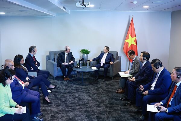 PM Pham Minh Chinh works with South African organisations, businesses