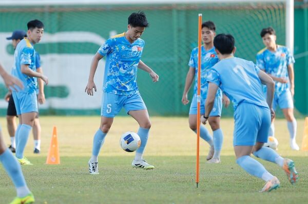 <b>U22 Việt Nam hoàn thiện chiến thuật đấu U22 Malaysia</b>