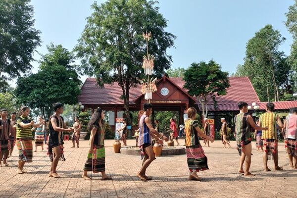 S’tieng ethnic people celebrate new rice festival