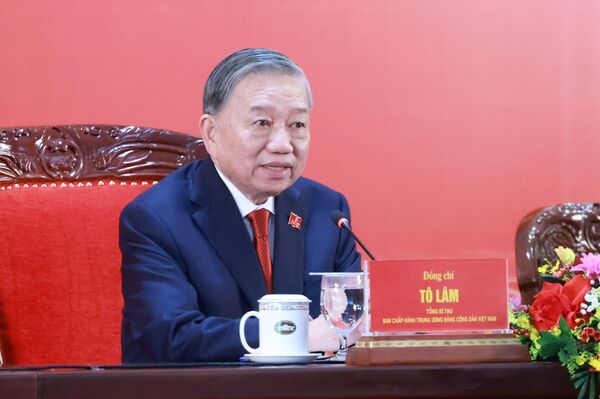 Party leader highlights people as the centre of national development