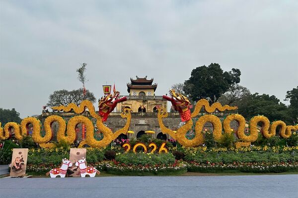 Visitors amazed by royal Tet celebrations at Thang Long imperial citadel