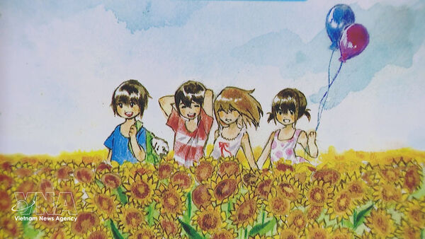 Children share heartfelt tales in happy stories