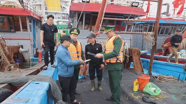 Nghe An tightens monitoring of fishing vessels to address IUU “yellow card”