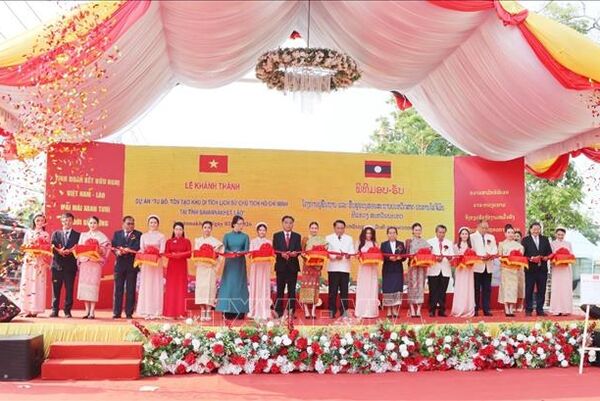 President Ho Chi Minh historical site in Laos - enduring symbol of great friendship