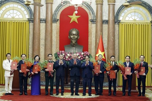 Top leader presents appointment decisions for Government members for 2026–2031 term