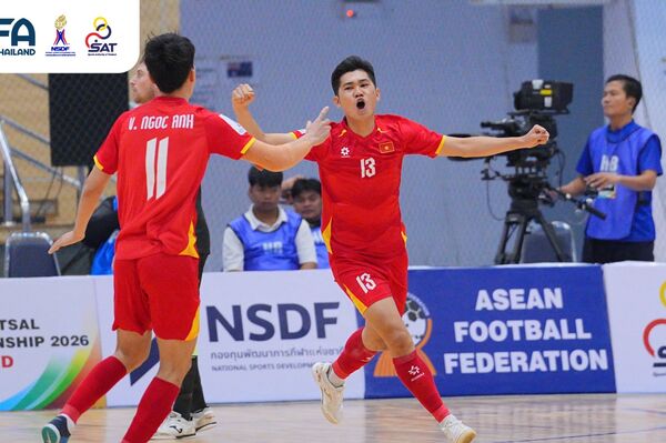 <b>Đội tuyển Việt Nam giành hạng 3 giải vô địch futsal Đông Nam Á 2026</b>