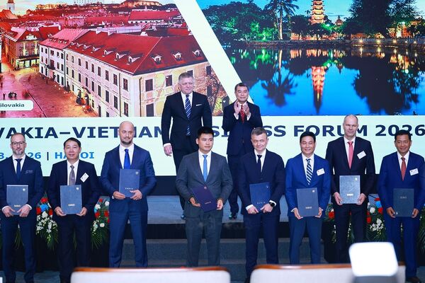 Vietnam, Slovakia PMs attend business forum to boost bilateral cooperation
