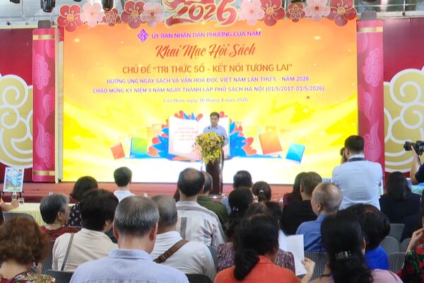 Hội sách ‘Kết nối tri thức số - dẫn lối tương lai’ hưởng ứng Ngày sách Việt Nam năm 2026