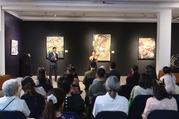 Triển lãm ‘Cội nguồn’: Lời thì thầm từ ký ức của nữ họa sĩ người Pháp gốc Việt