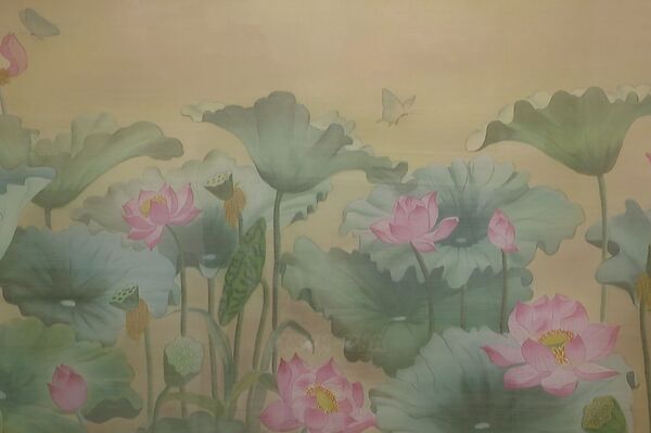 Lotus-themed exhibition on national reunification opens in Hanoi