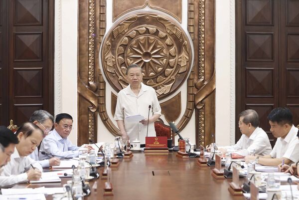Party, State leader calls for consolidation of central steering committees on legal, judicial reform