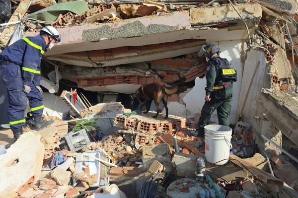 Vietnamese search and rescue team conducts operations in earthquake-hit Venezuela
