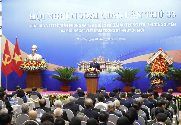 Foreign affairs must play pioneering role, provide sound advice, take prompt action: Top leader