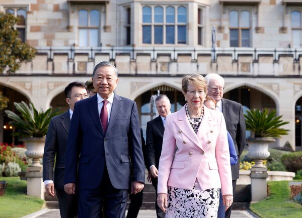 Top Vietnamese leader meets with Governor of New South Wales