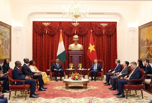Top leader of Vietnam welcomes NA President of Côte d’Ivoire